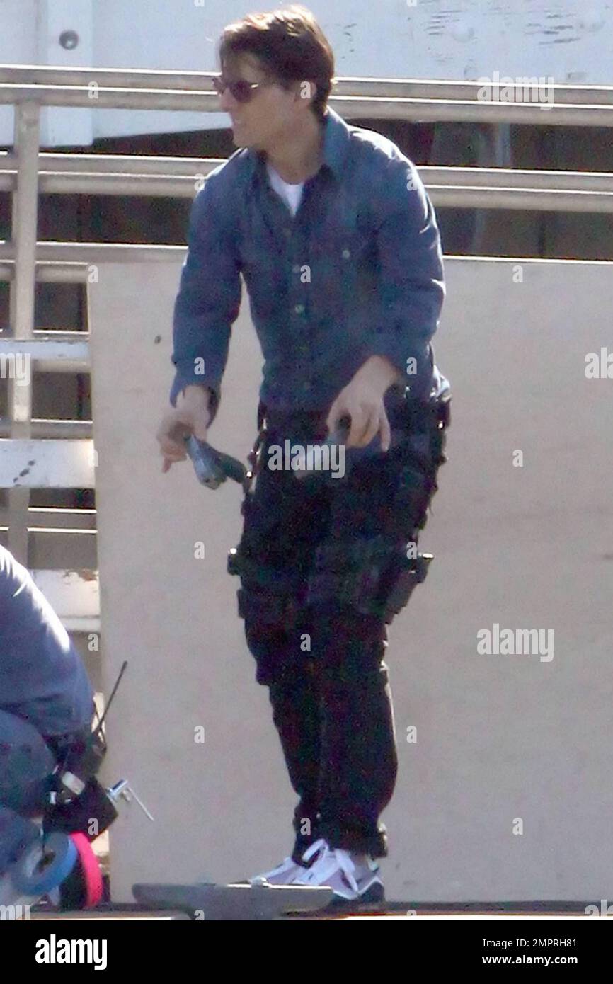 Rerodajes de escenas de la película Knight and Day protagonizada por