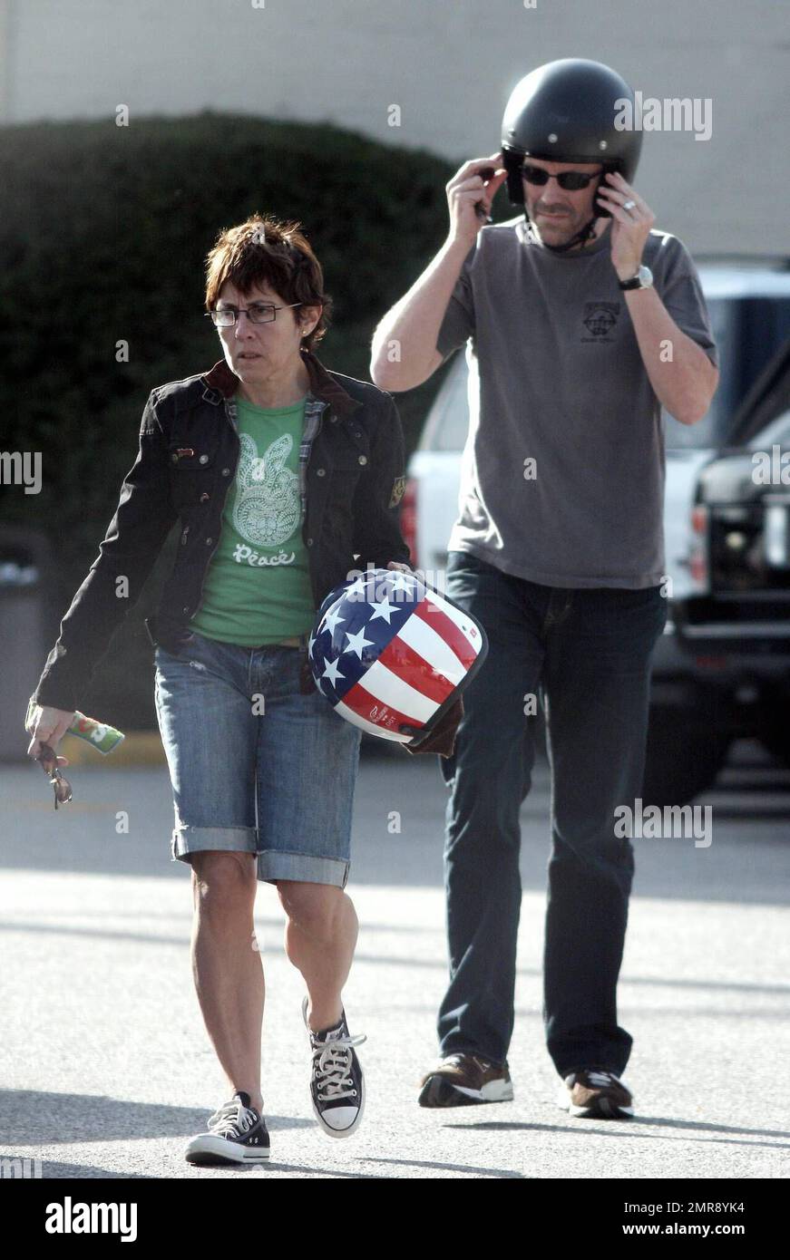 ¡Exclusivo! Hugh Laurie y su esposa