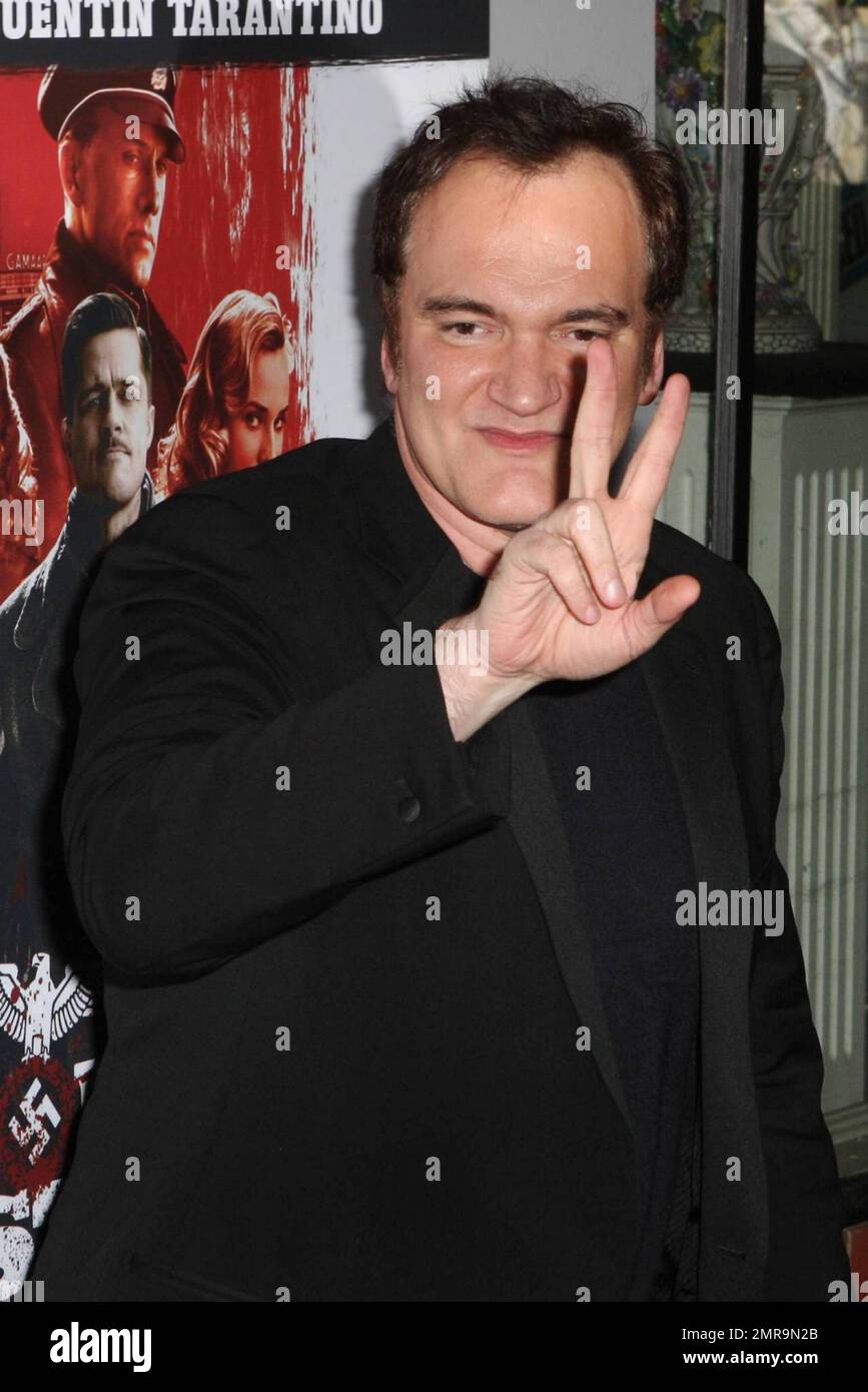 Quentin Tarantino en el lanzamiento en Blu-Ray y DVD de 'Inglorious  Basterds' en el New Beverly Cinema. Los Ángeles, CA. 12/14/09 Fotografía de  stock - Alamy
