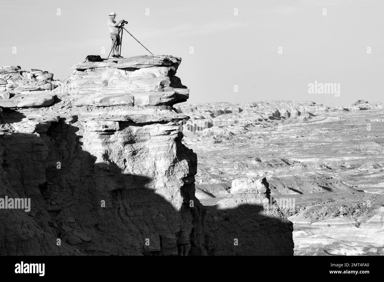 Estados Unidos, Utah, Suroeste, Colorado Plateau, Hanksville, Neo Mars, fotógrafo Dennis Heckman Foto de stock