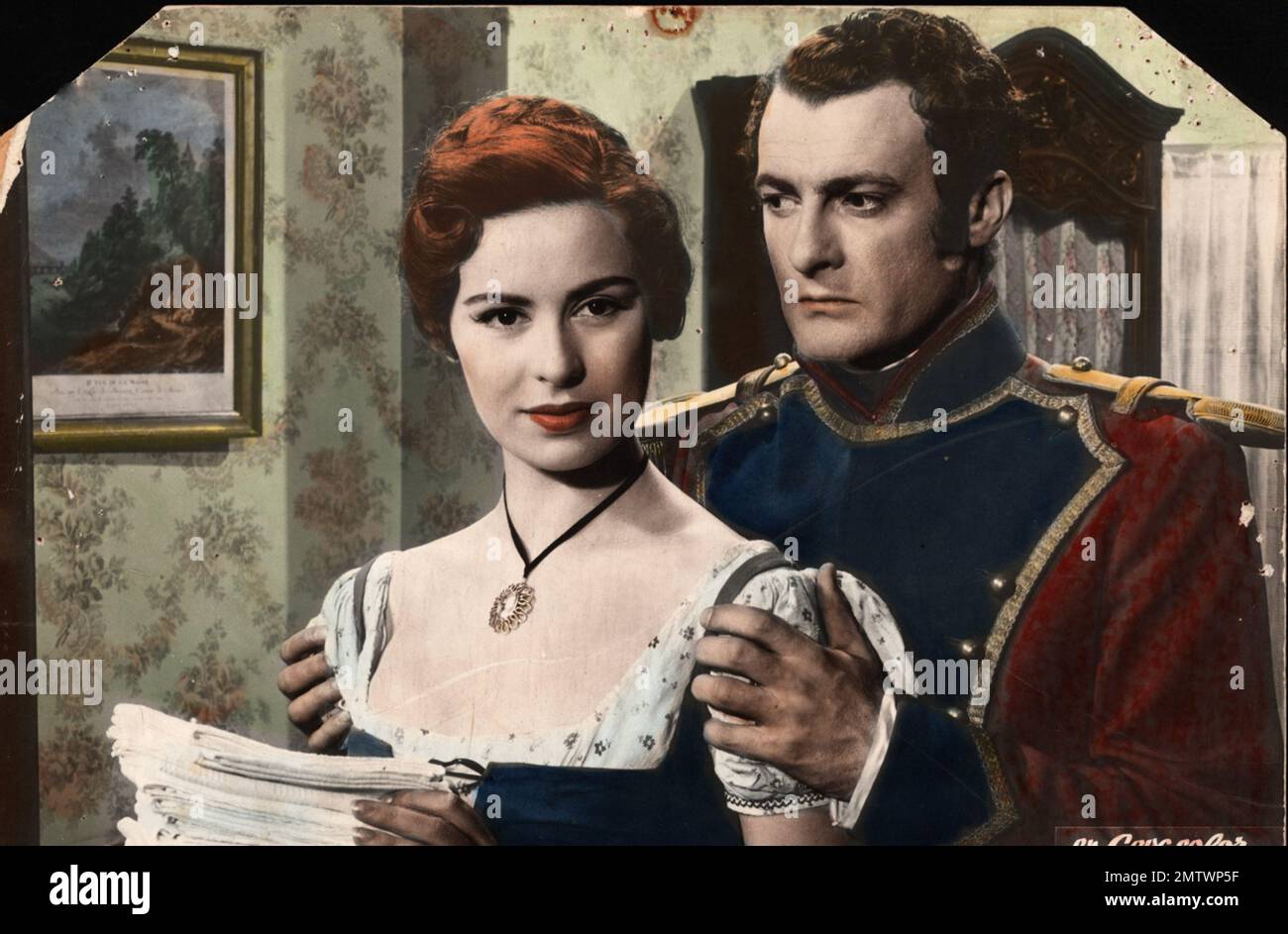 Le Comte de Montecristo Año: 1955 - Italia Francia Director: Robert Vernay Lia Amanda, Roger Pigaut Foto de stock