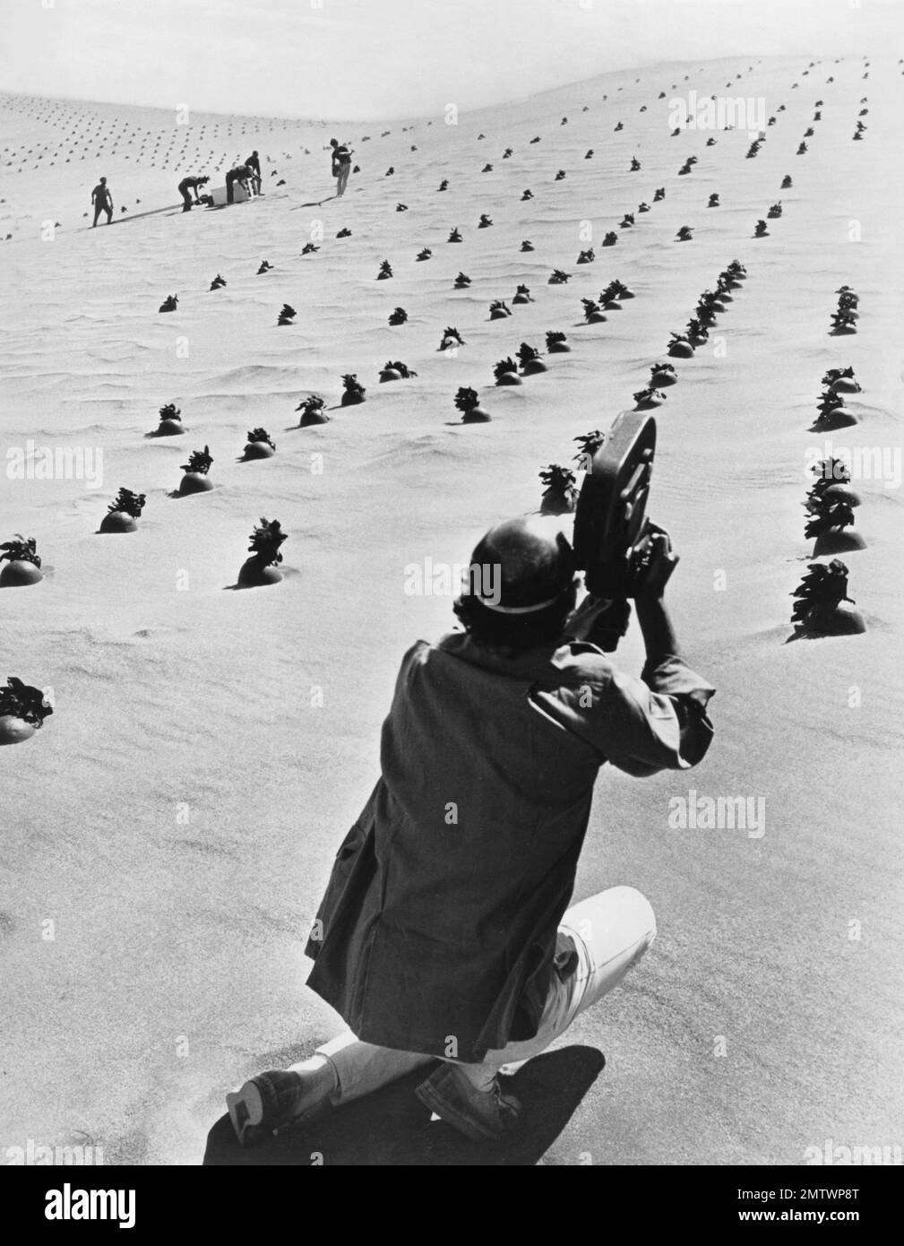 Cómo gané la guerra Reino Unido/Estados Unidos, 1967 Director: Richard Lester, en el plató Foto de stock