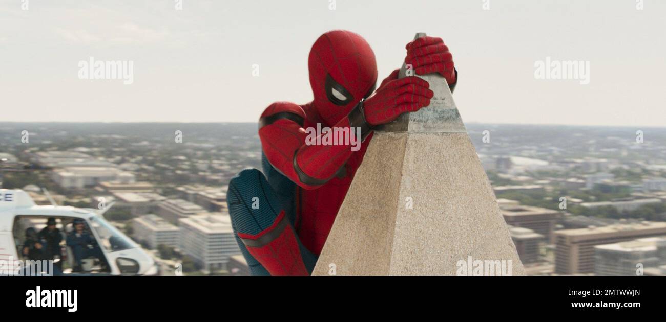 Spider-Man: Homecoming Year : 2017 Director USA : Jon Watts Tom Holland Foto de stock