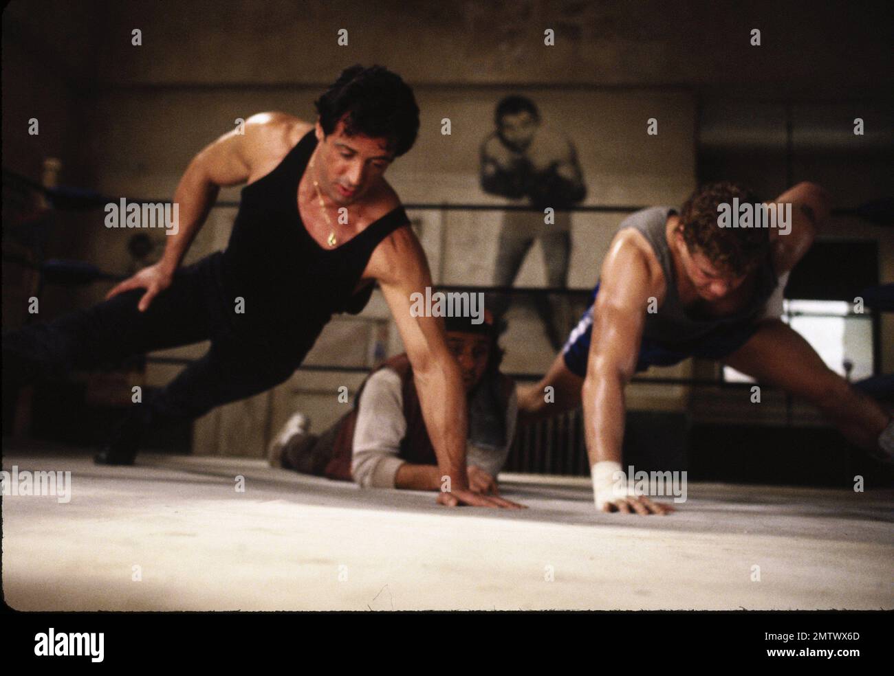 Rocky 5 Año : 1990 USA Director : John G. Avildsen Sylvester Stallone, Tommy Morrison Foto de stock
