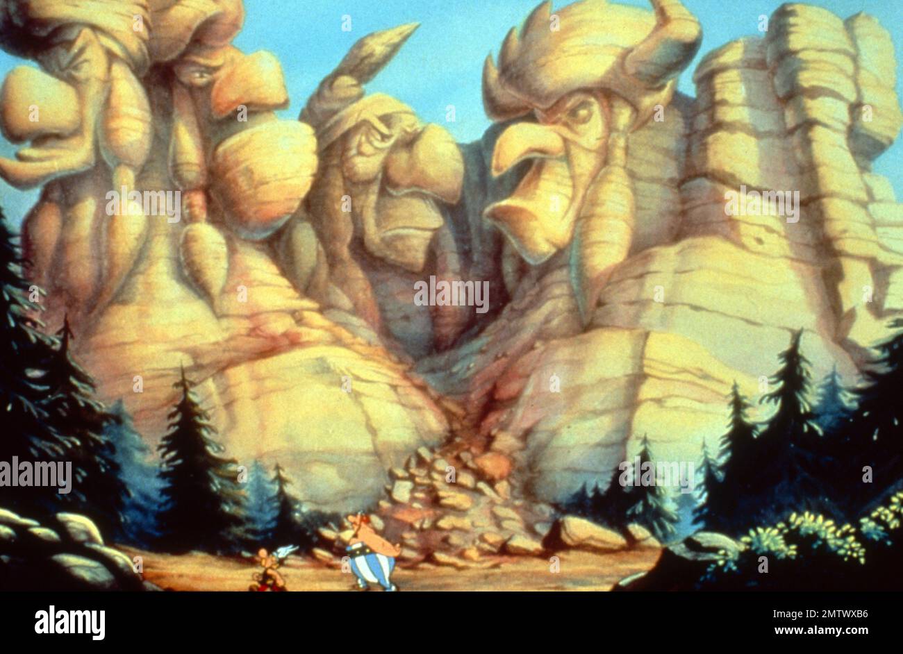 Astérix et les Indiens Astérix in America Año: 1994 Francia / Alemania Director: Gerhard Hahn Animation Foto de stock