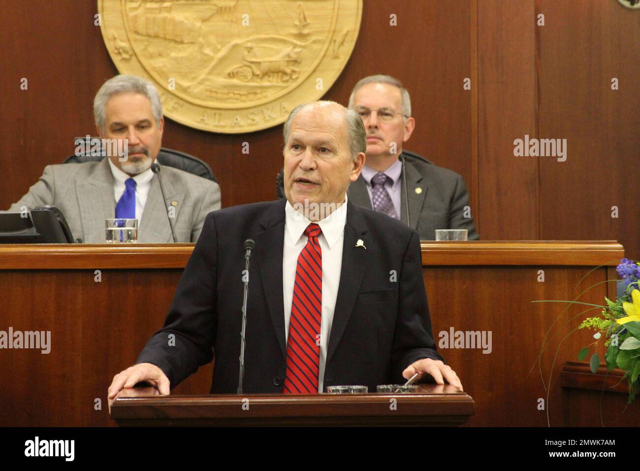 Alaska Gov Bill Walker Urged Lawmakers To End The Bickering And Get Down To The Serious 1850