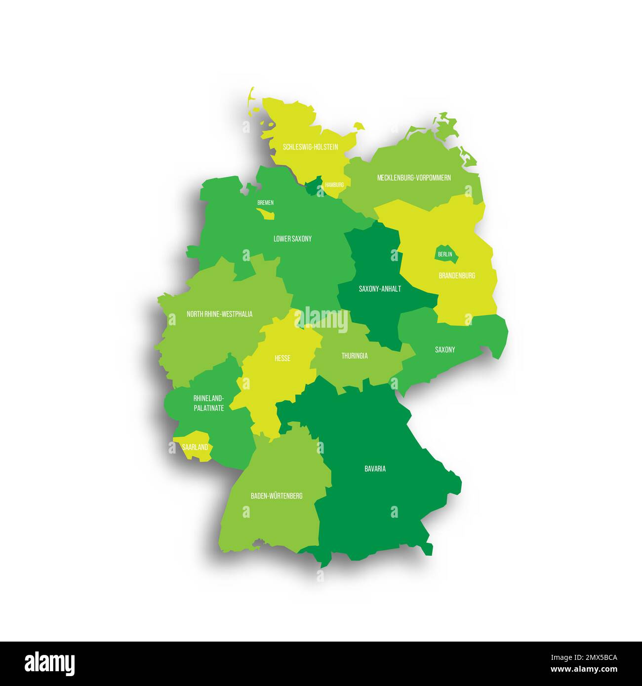 mapa de alemania y ciudades
