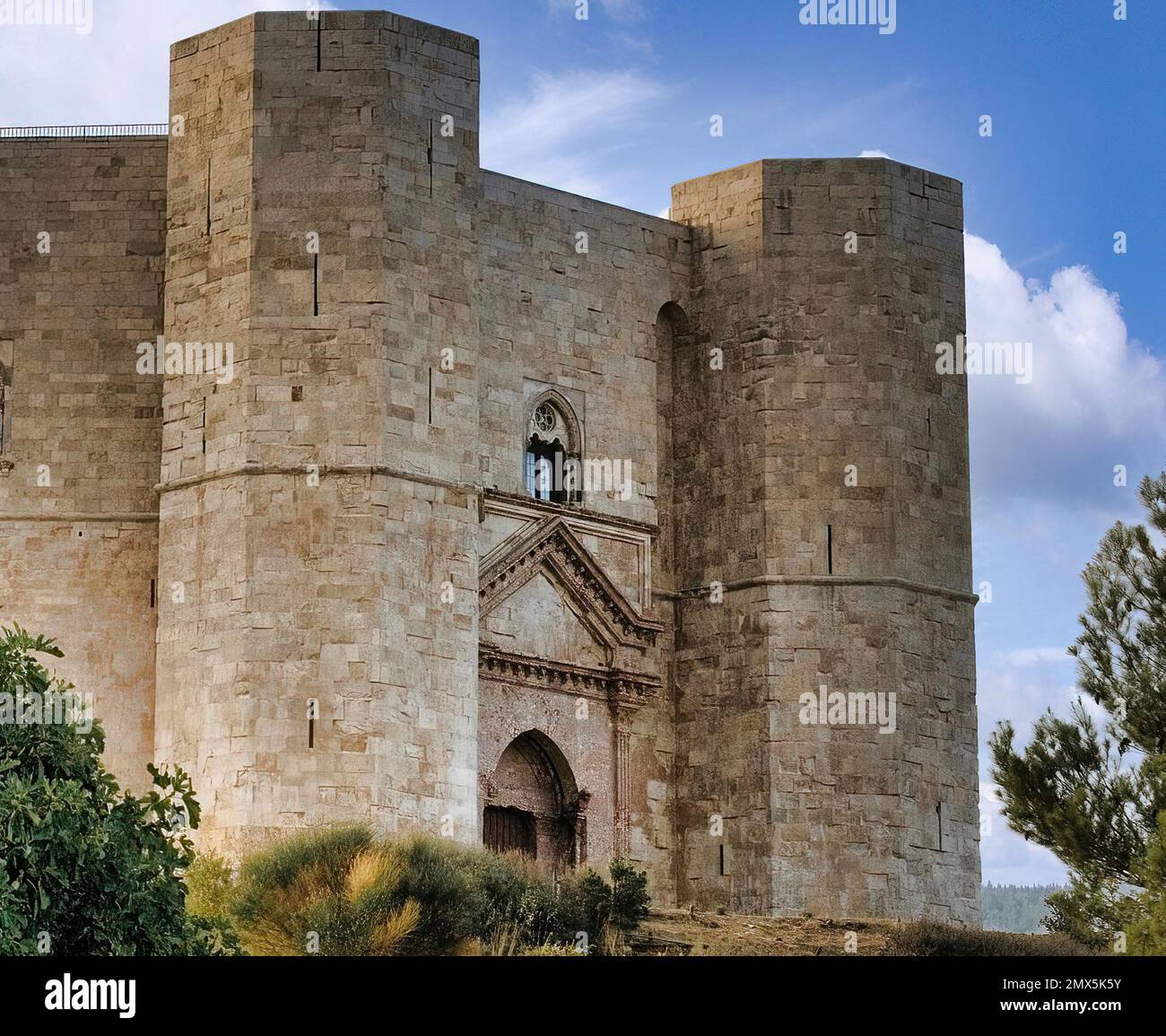 Castel del Monte ( Andria, Apulia, Italia) El famoso y misterioso