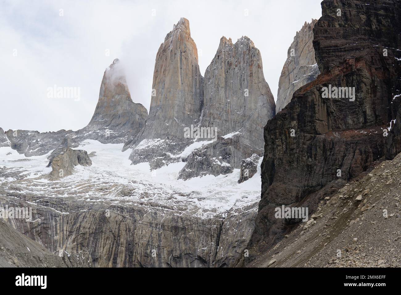 Torres del Paine Foto de stock