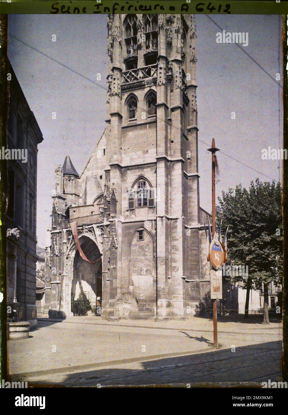 Rouen, Sena Marítimo, Normandía, Francia Eglise SaintLaurent , 1912