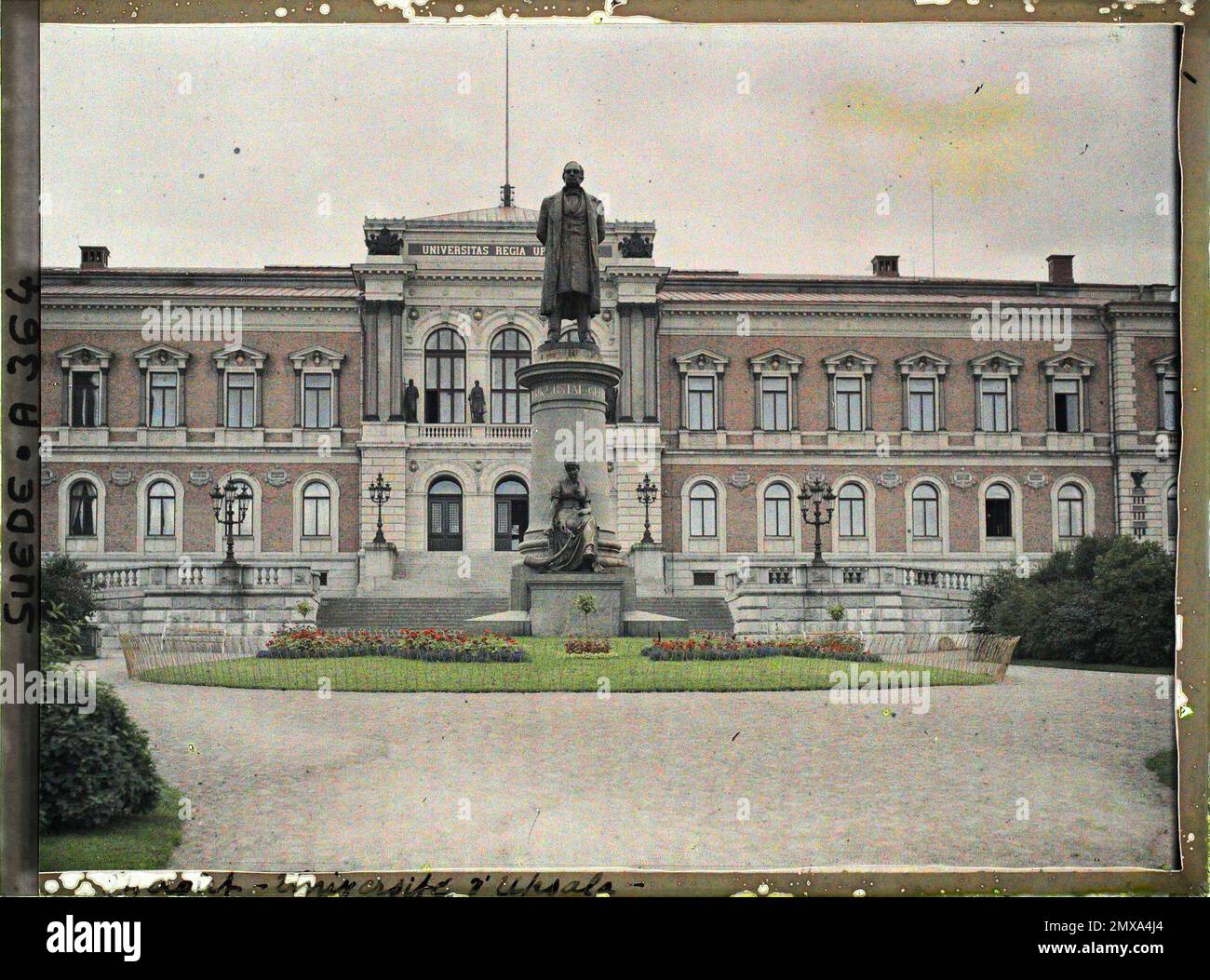 Uppsala, Suecia La Universidad de Uppsala , 1910 Viaje de Albert Kahn
