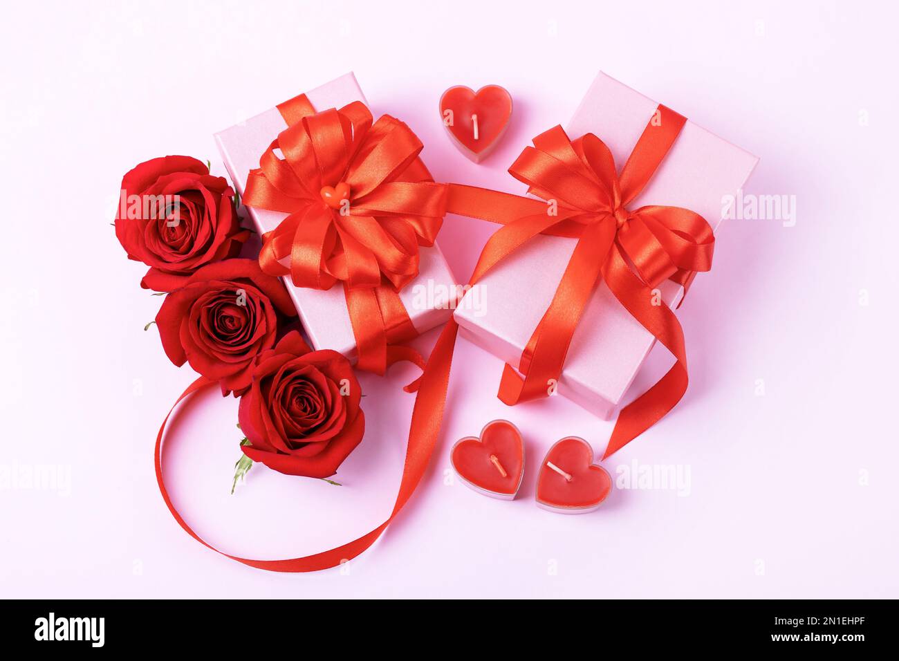 Día de san valentín para mujer madres día rosa roja caja de regalo