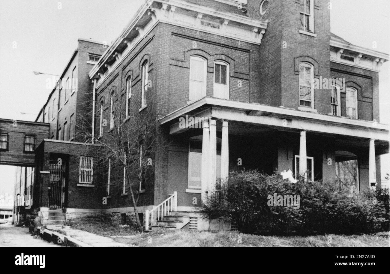 FileThis Nov. 10, 1976, file photo shows the Lake County, Indiana jail, at Crown Point, once