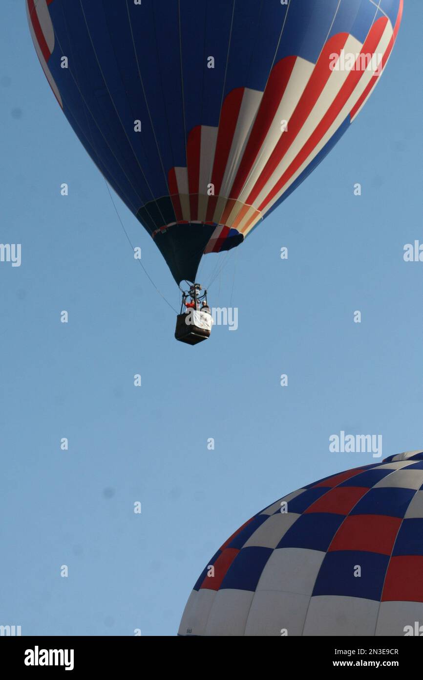 La carrera de globos aerostáticos Great Forest Park 2022 El evento anual se  lleva a cabo en Forest Park St Louis, Missouri, EE.UU Fotografía de stock -  Alamy