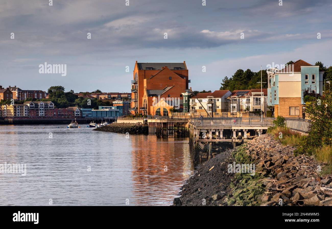 South Shields, una ciudad costera en Tyneside del Sur, Tyne y Wear, Inglaterra. Foto de stock