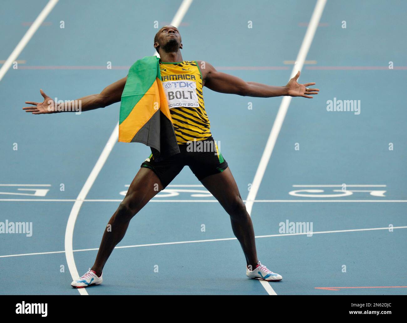 FOR USE AS DESIRED, YEAR END PHOTOS FILE Jamaica's Usain Bolt