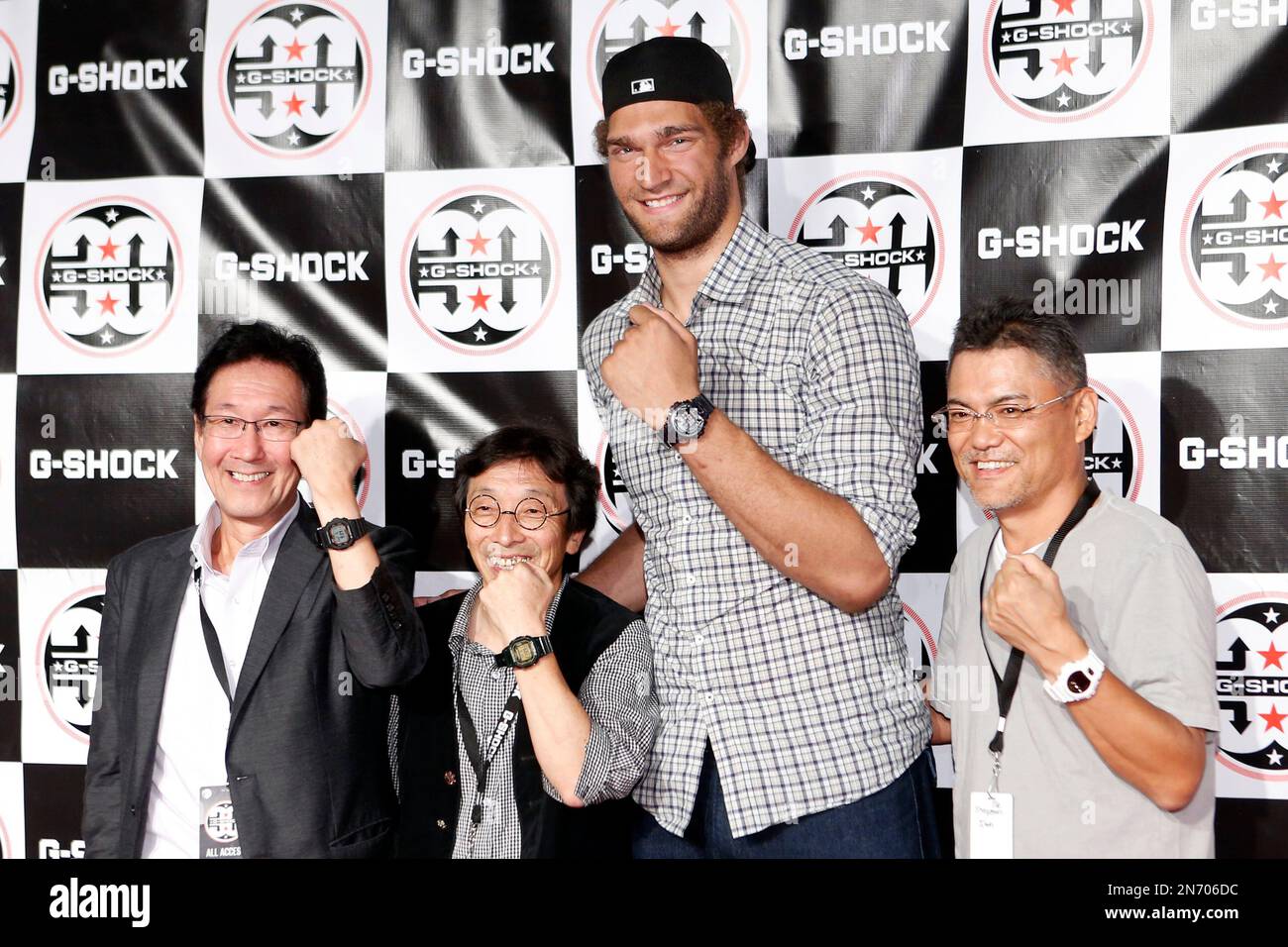 IMAGE DISTRIBUTED FOR CASIO From left, Casio executives Yuichi Masuda