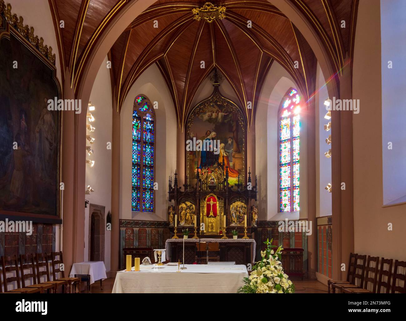 Ammerschwihr (Ammerschweier), capilla NotreDamedesTroisEpis en el