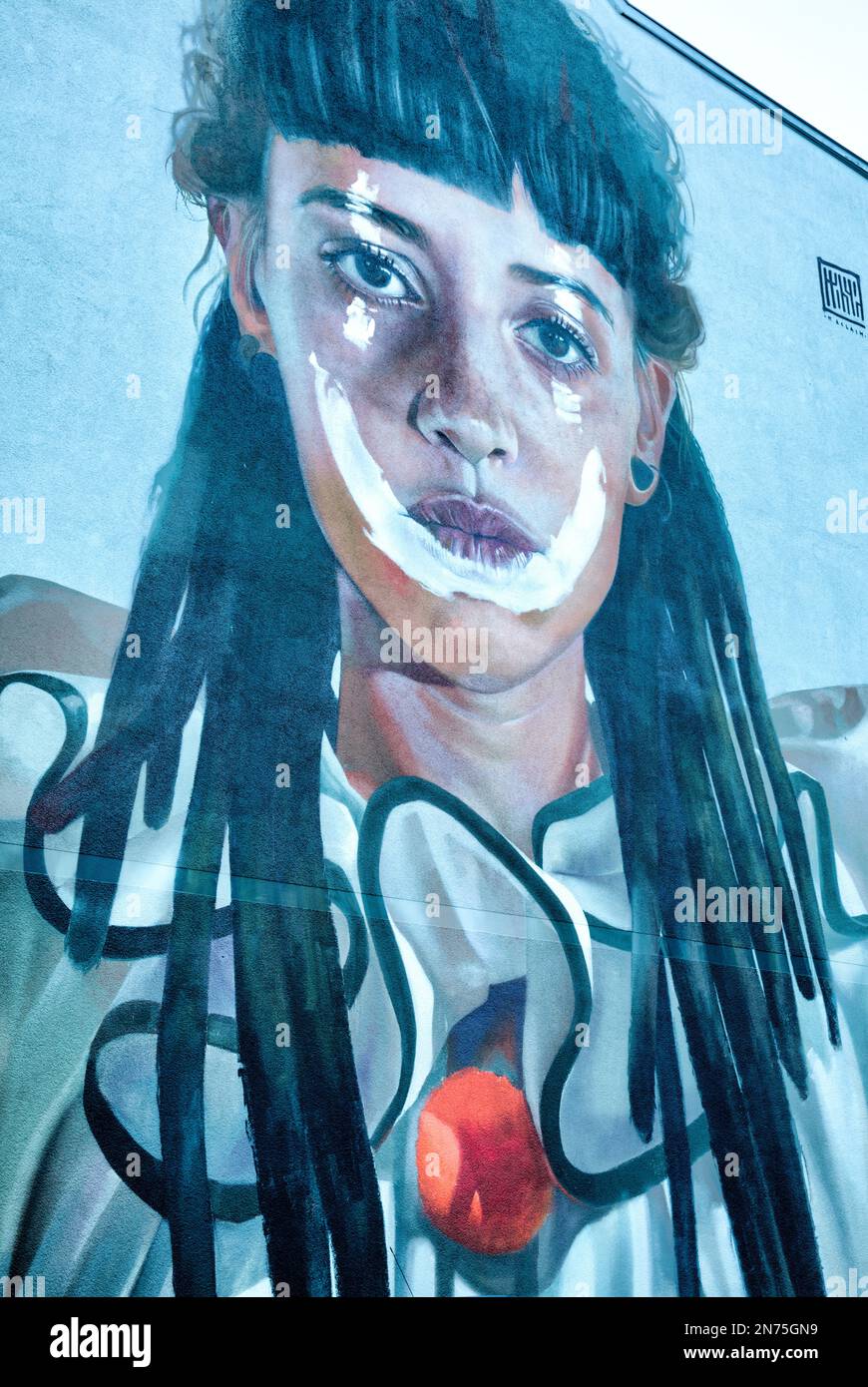 Arte callejero, mural, el día que
