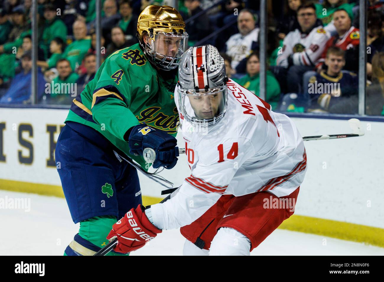 South Bend, Indiana, EE.UU. 11th de febrero de 2023. El delantero del