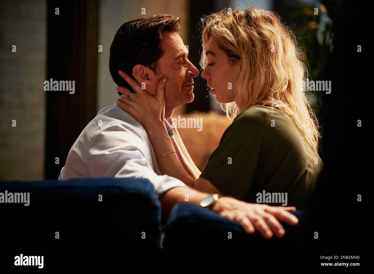 . Vanessa Kirby y Hugh Jackman en la nueva película de (C)Cross City  Films: The Son (2022). Peter tiene su vida ocupada con su nueva pareja Beth  y su bebé en el