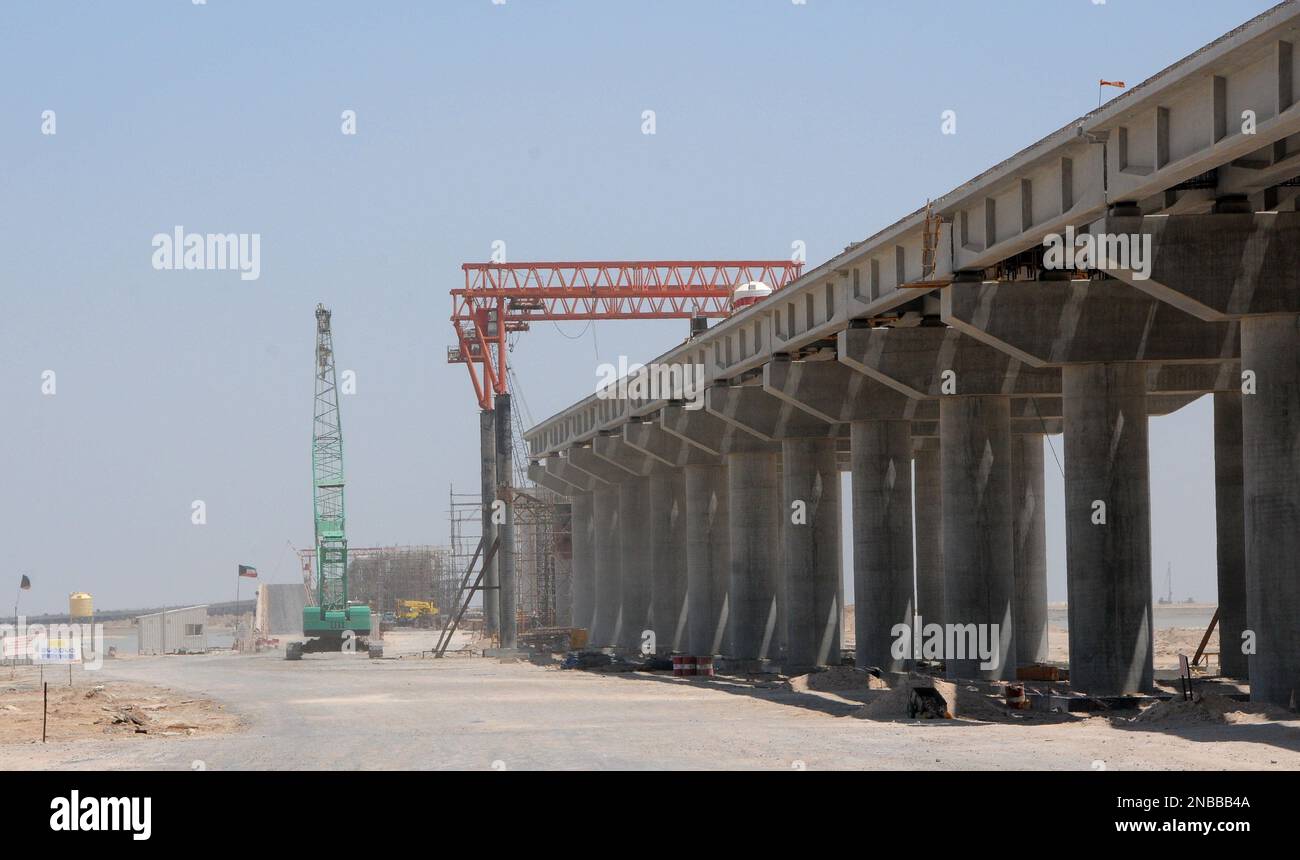 This Aug. 20, 2011, photo shows the construction site of the Mubarak al