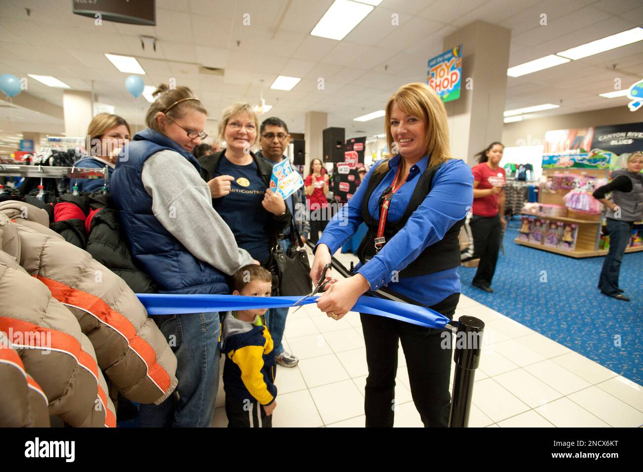 Children and parents explore the new Toy Shop at Sears in Oak Brook
