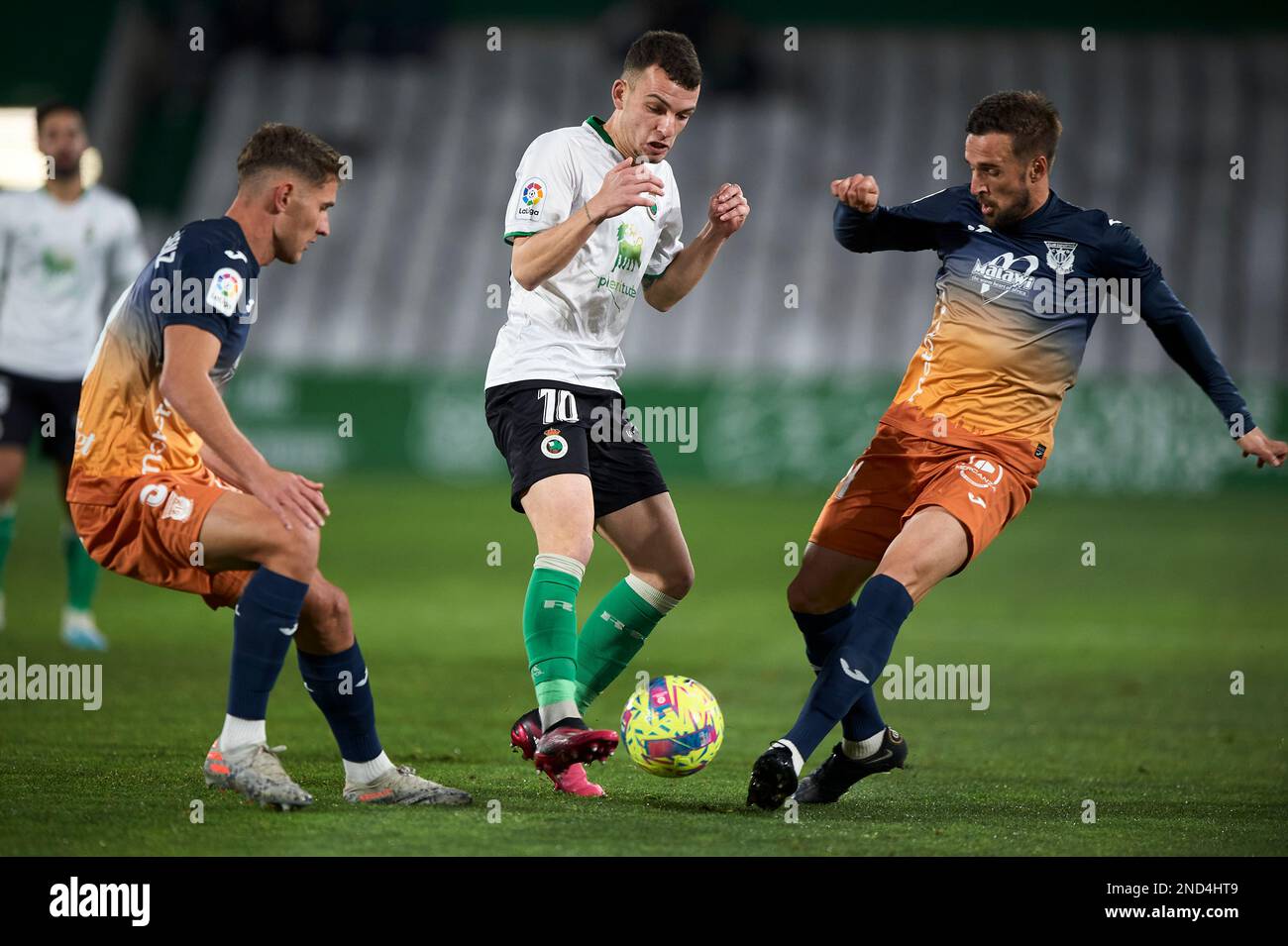 Sekou Gassama of Real Racing Club during the La Liga SmartBank match  between Real Racing Club and CD Leganes at El Sardinero Stadium on February  13, 2 Stock Photo - Alamy