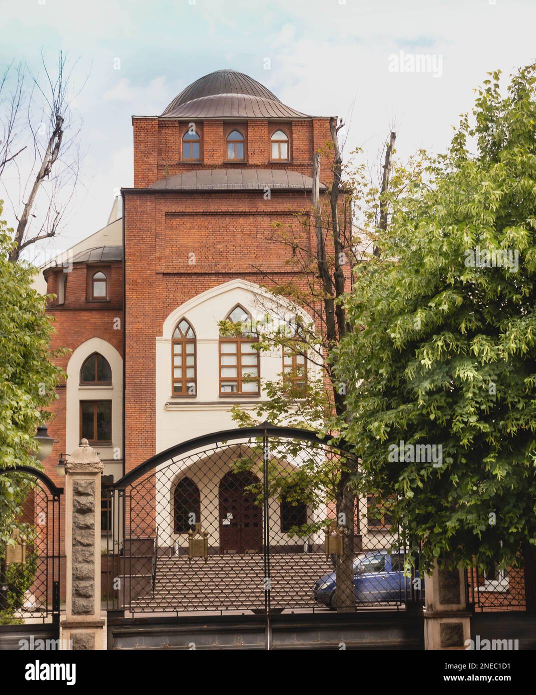 Kharkiv, Ucrania, 05.21.2020. Sinagoga coral 1912-1913 - la sinagoga central y monumento arquitectónico en Jarkov Foto de stock