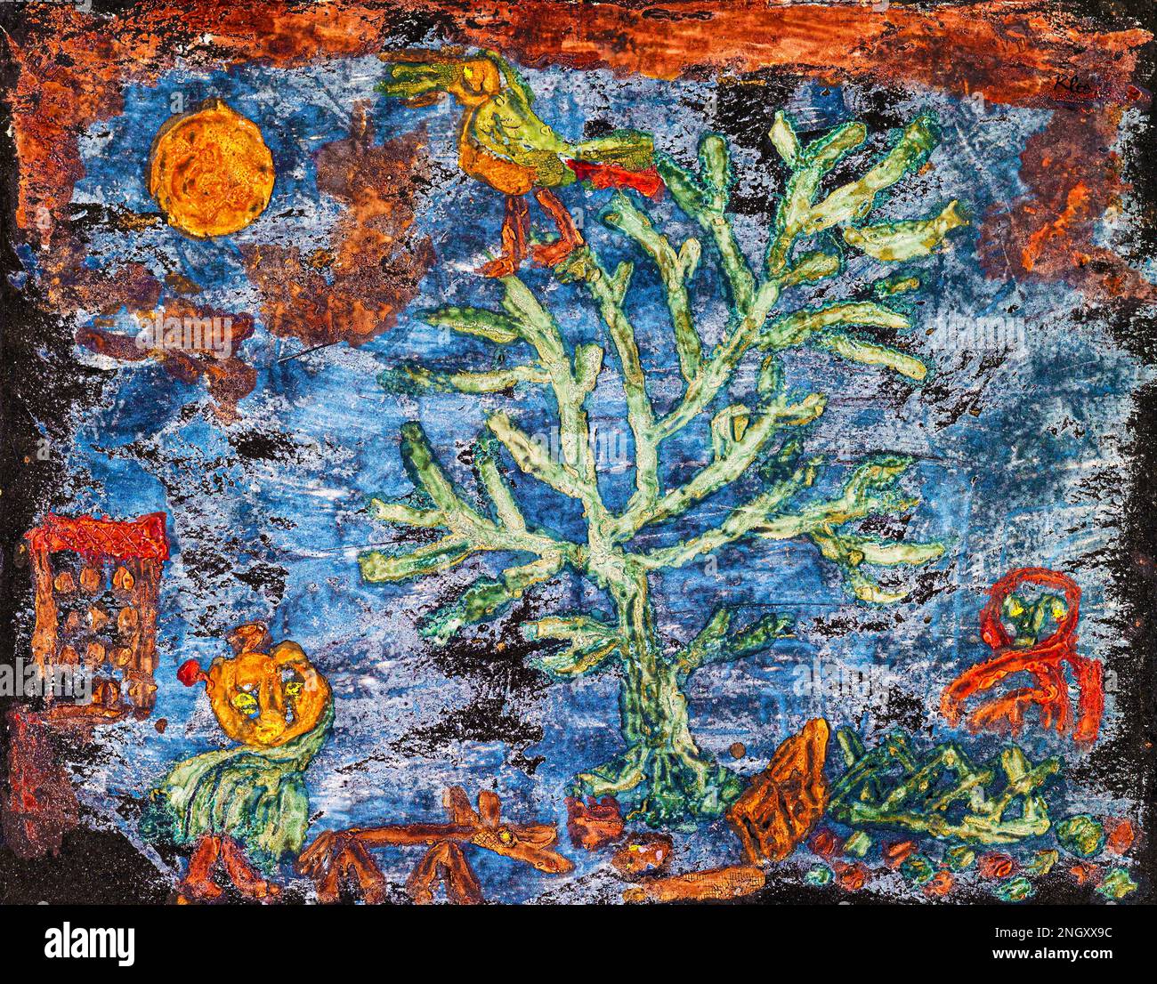 Cuentos De Hadas Del Norte Pintura En Alta Resoluci N Por Paul Klee Original Del