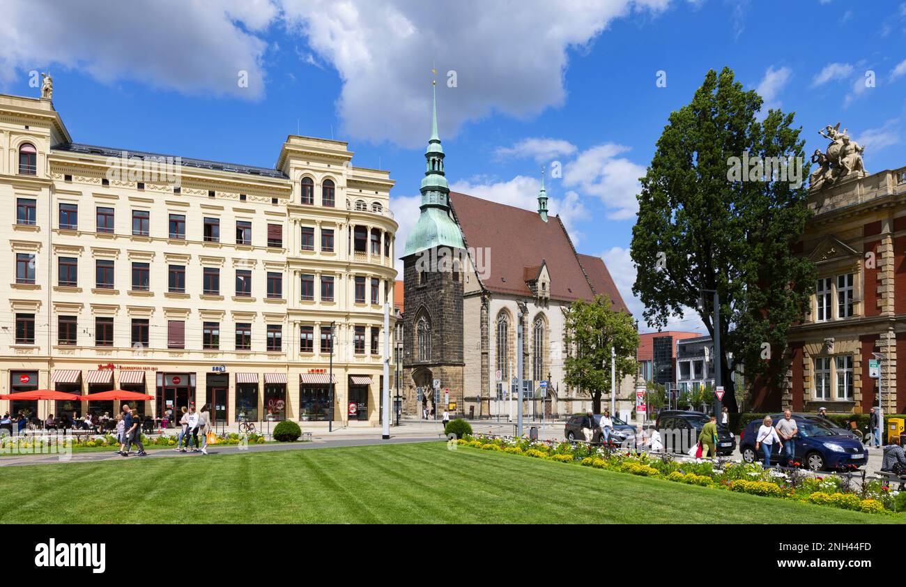 Ciudad alemana de Görlitz Foto de stock