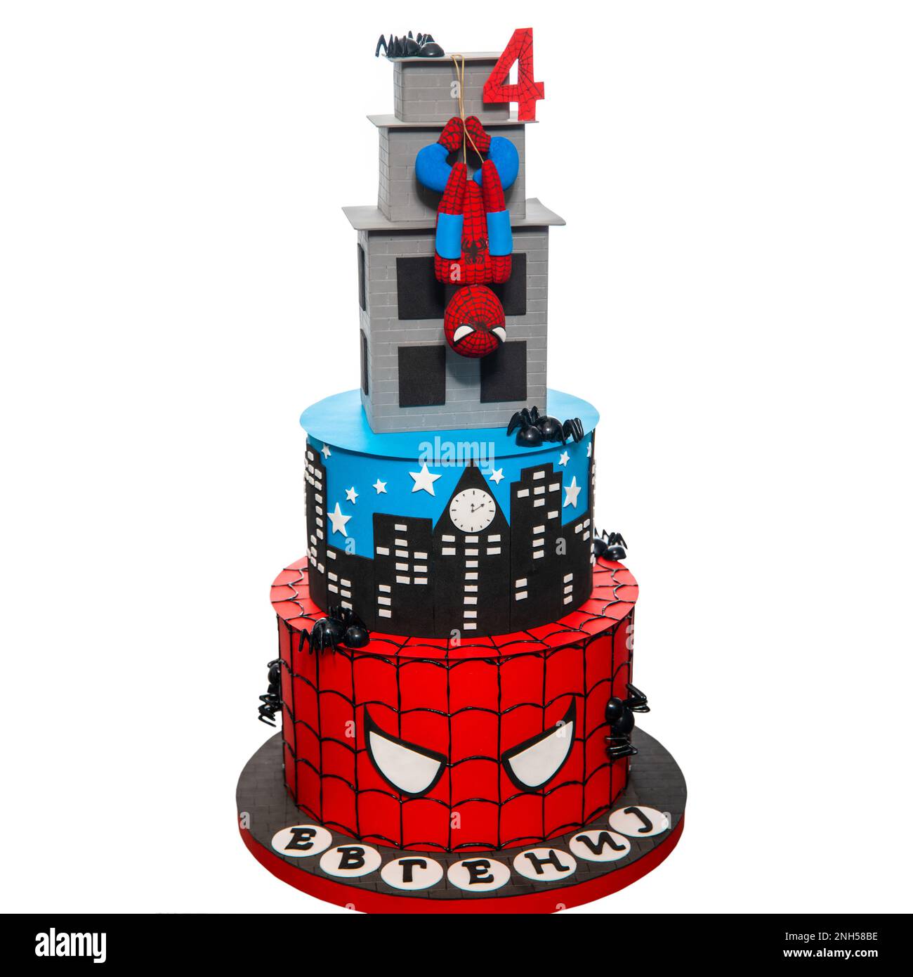 Skopje, Macedonia del Norte 20 2022 de octubre Fiesta de Spiderman