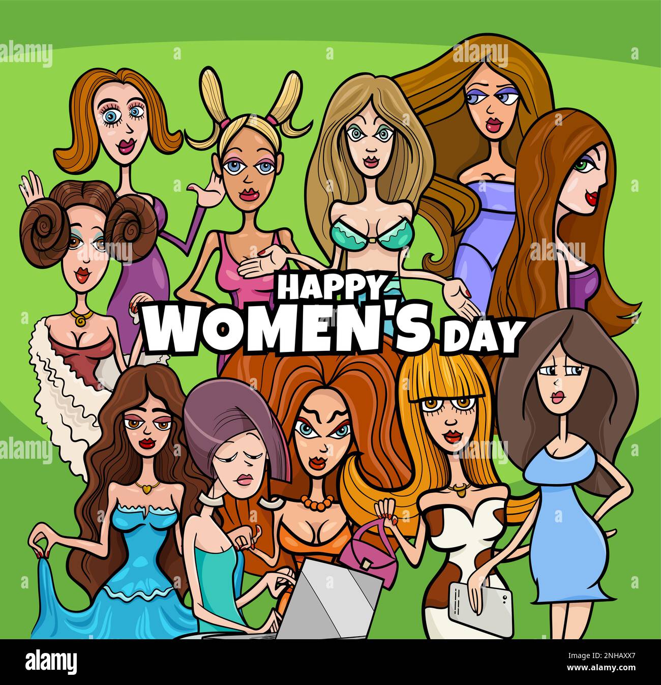 Mujeres de dibujos animados Imágenes vectoriales de stock - Página 2 - Alamy Mujeres de dibujos animados Imágenes vectoriales de stock - Página 2 - Alamy
