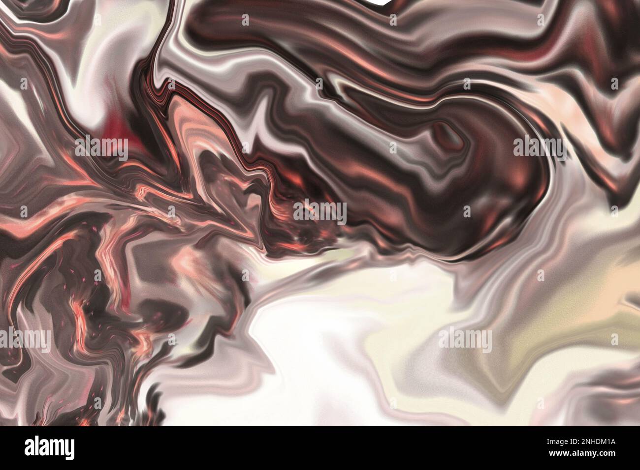 abstracto multicolor ondulado con líneas curvas en tonos marrones como fondo, fondo abstracto Foto de stock