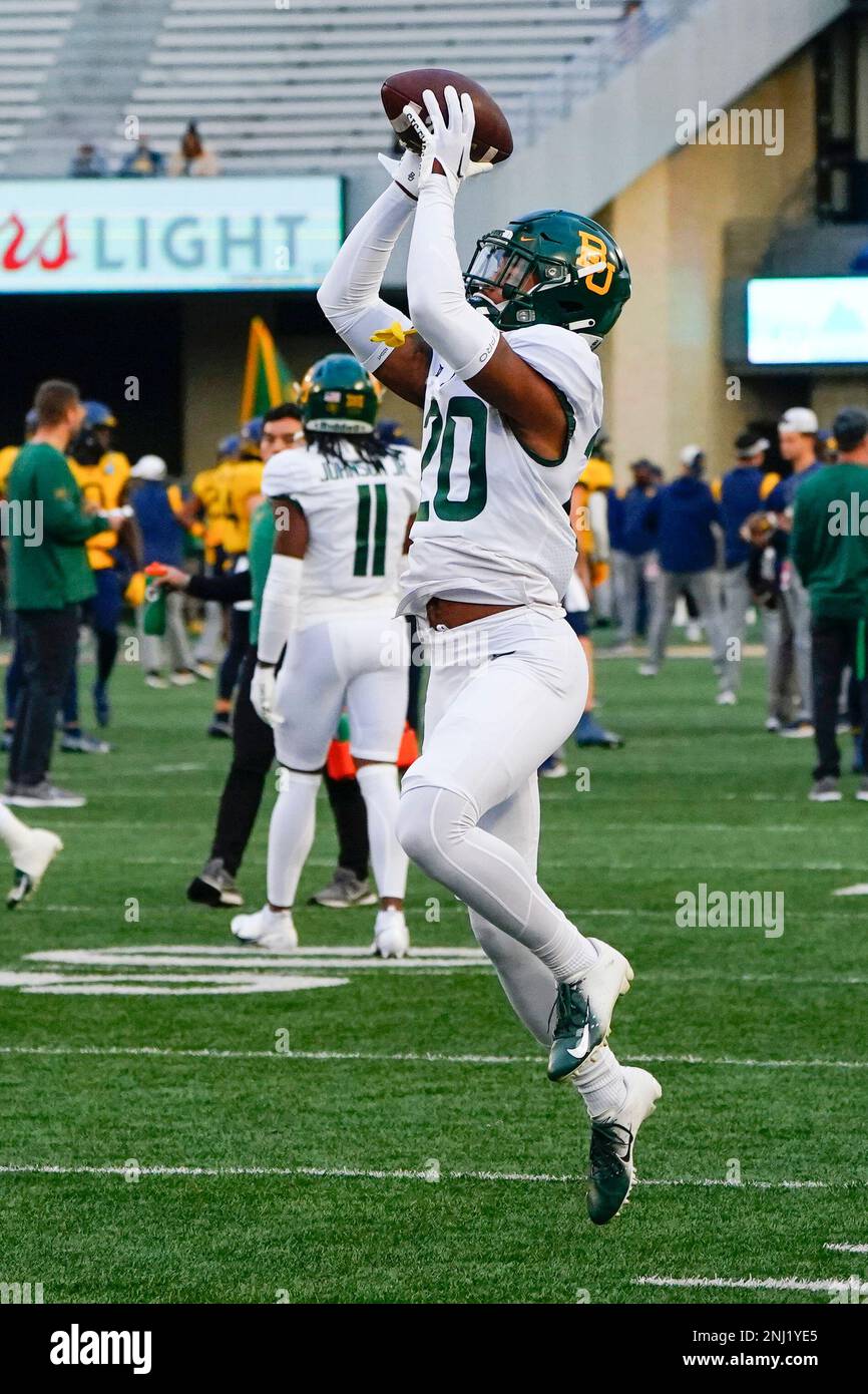 WV OCTOBER 13 Baylor Bears Safety Devin Lemear (20
