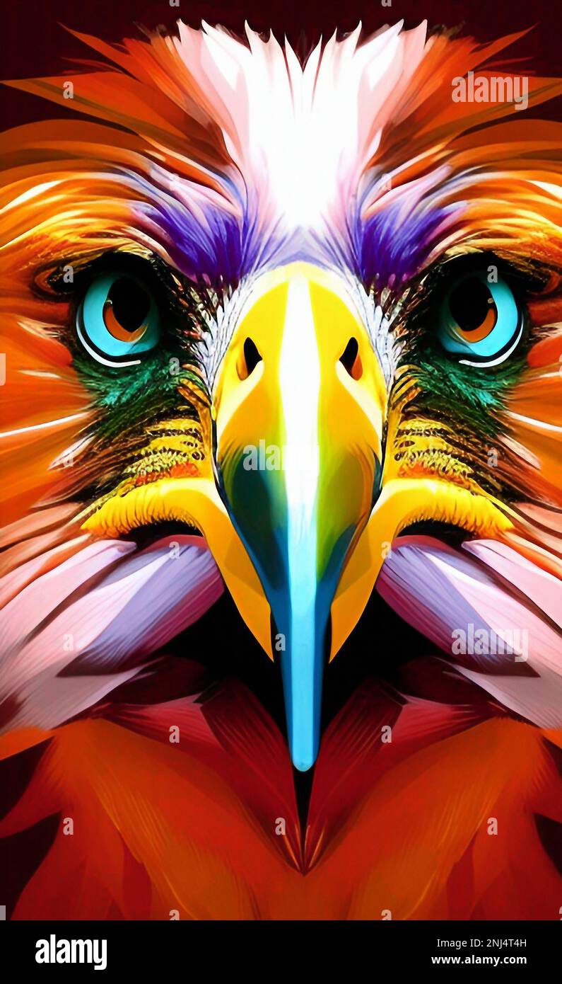 Pintura al óleo águila fotografías e imágenes de alta resolución - Alamy