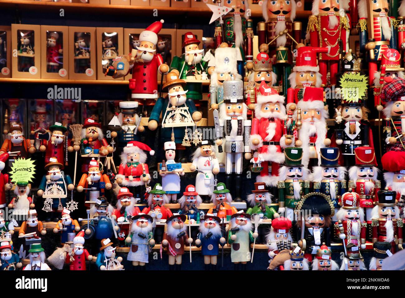 Escocia Mercado de Feliz Navidad Foto de stock