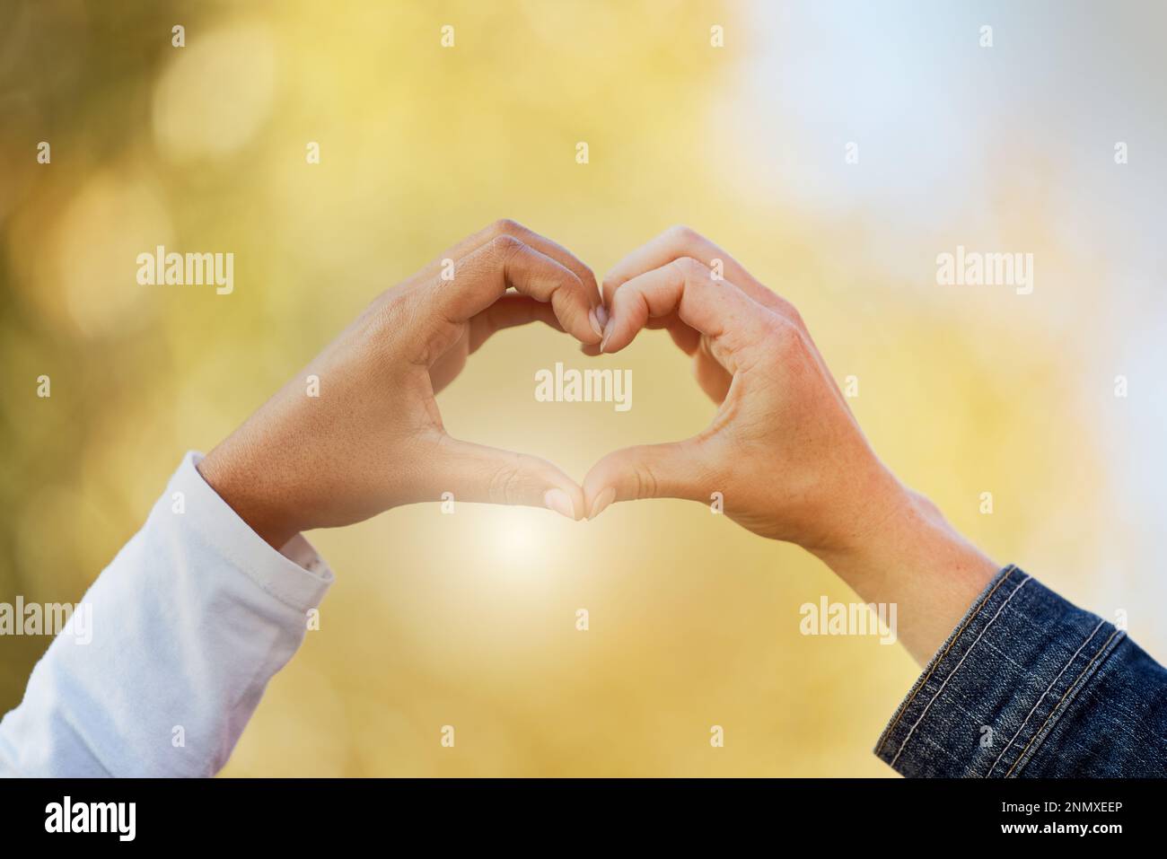 En primer plano, manos y corazón para el apoyo, la solidaridad y la comunidad con luz, colaboración y compromiso. Zoom, pareja y signo para el amor, la luz del sol y Fotografía En primer plano, manos y corazón para el apoyo, la solidaridad y la comunidad con luz, colaboración y compromiso. Zoom, pareja y signo para el amor, la luz del sol y Fotografía