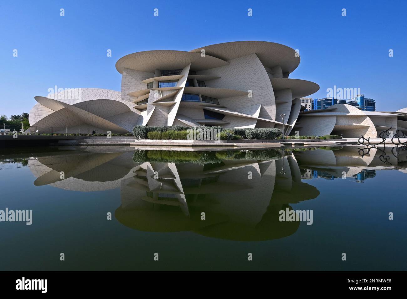 Museo Nacional de Qatar del arquitecto Jean Nouvel, Doha, Qatar Fotografía  de stock - Alamy