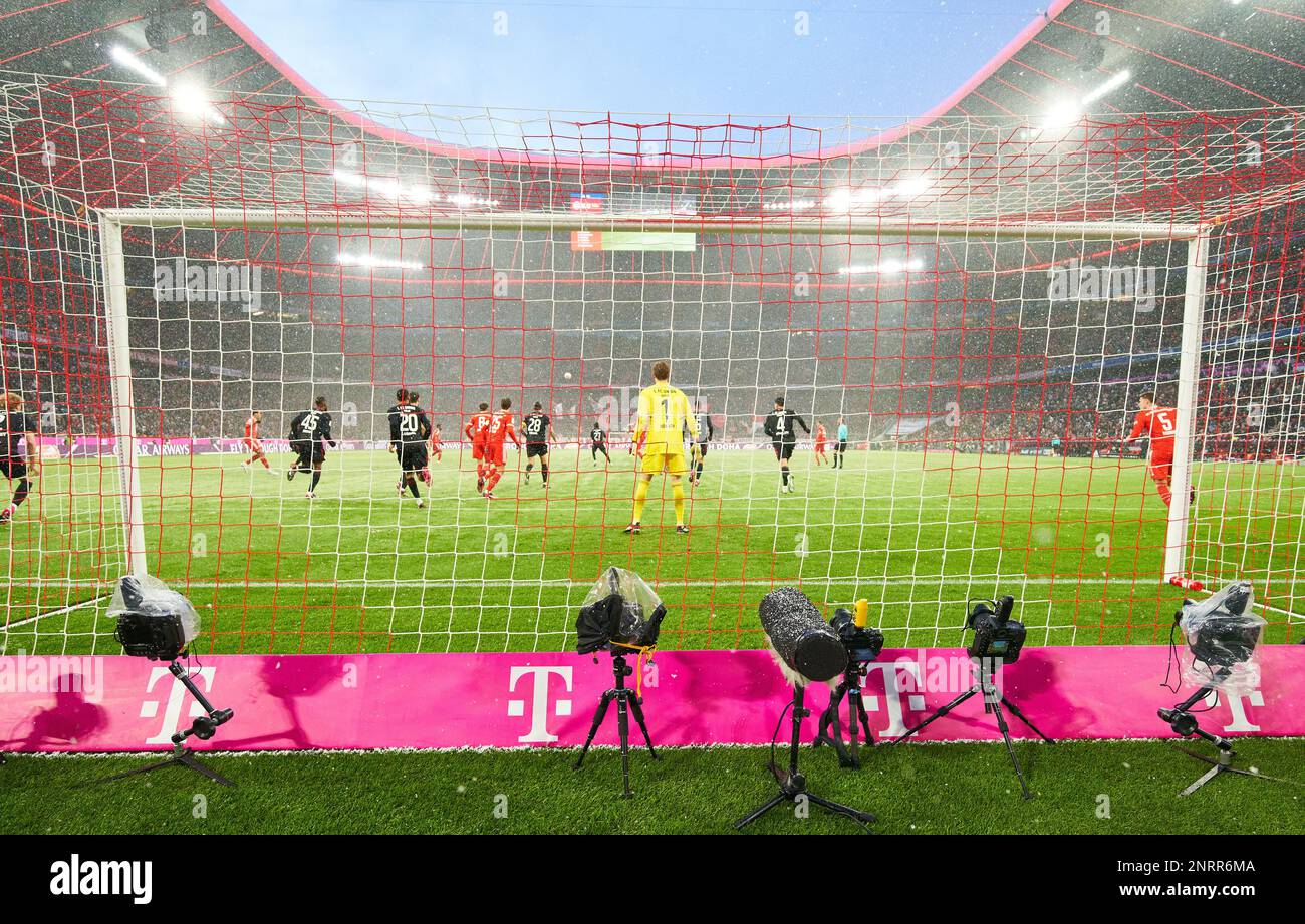 Allianz Arena dentro, acción, escena de área, escena frente a la