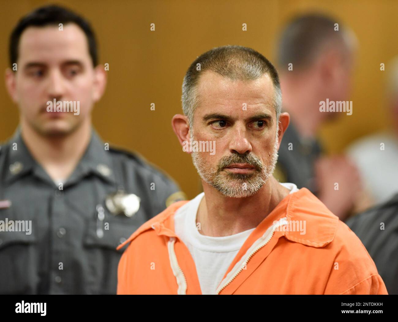 Fotis Dulos is arraigned on charges of tampering with or fabricating