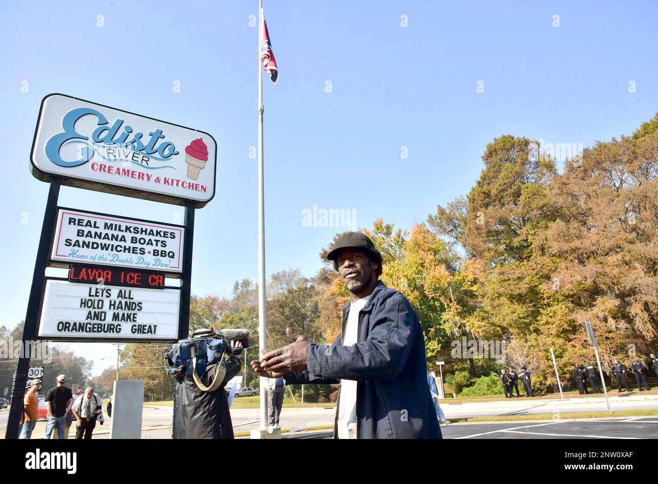 FILE In this Nov. 16, 2016 file photo, Andre Washington stands