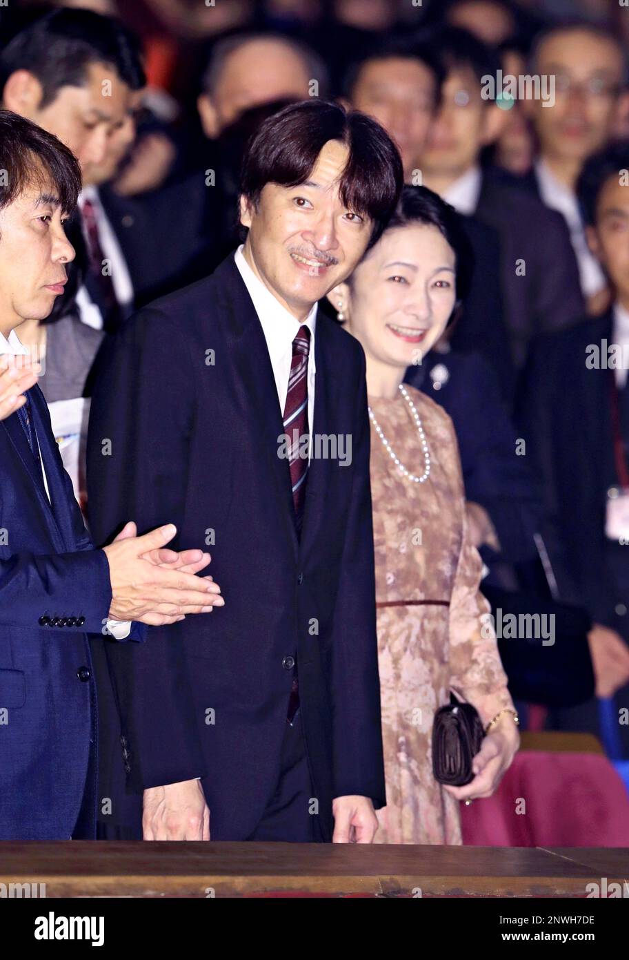 Japan's Prince Akishino and his wife Princess Kiko attend the 2nd ASEAN