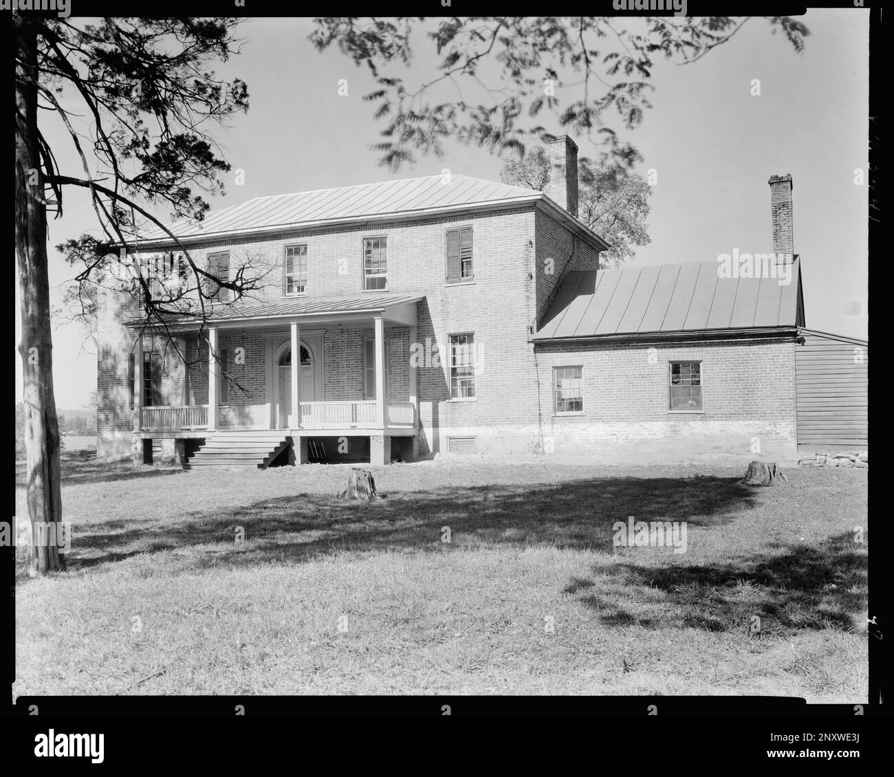 Temple Hall, Leesburg, condado de Loudoun, Virginia. Encuesta Carnegie ...