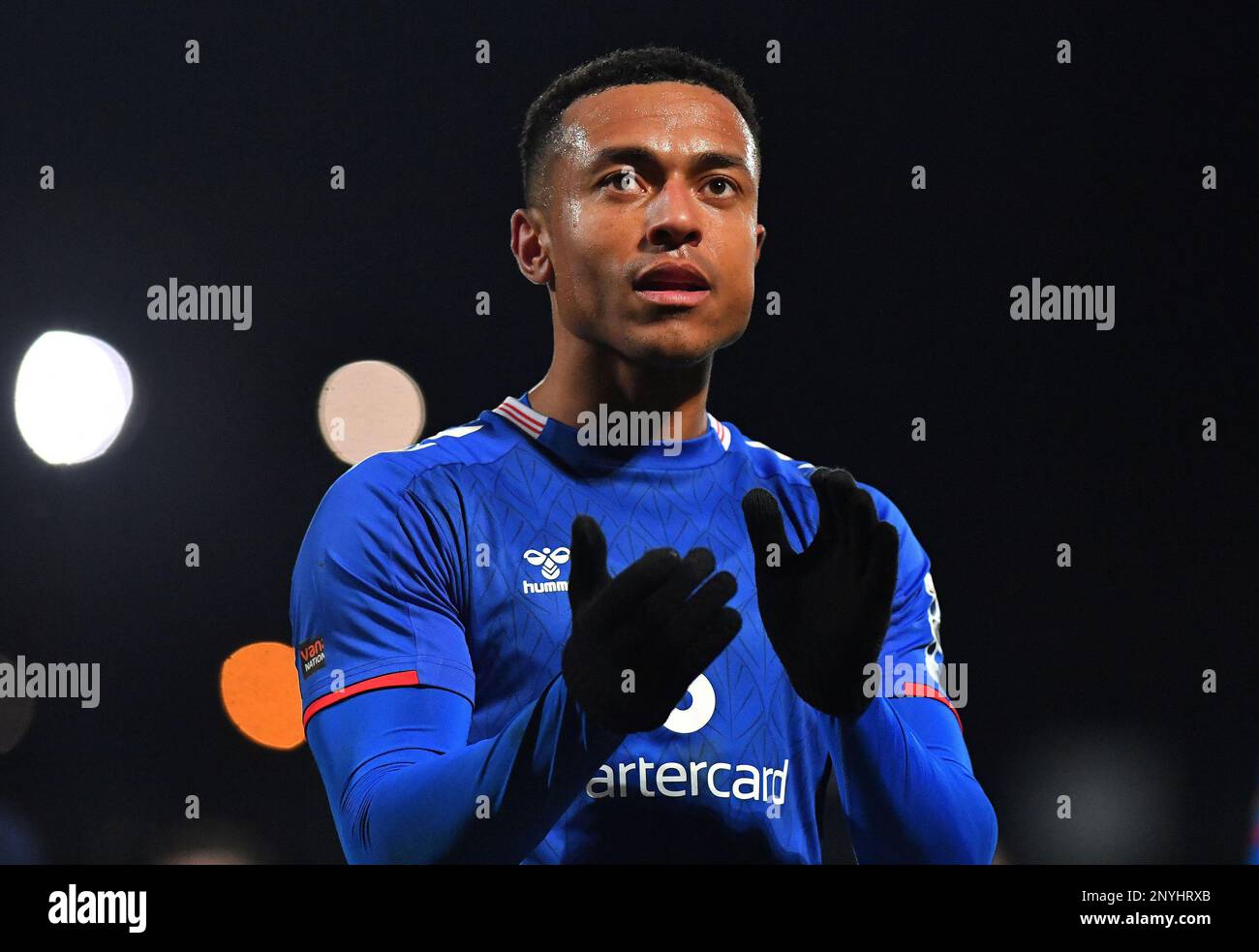 Londres, Reino Unido. 28th de febrero de 2023. Alex Reid del Oldham