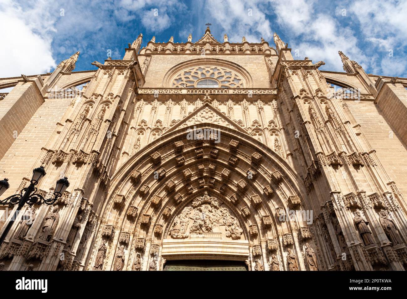 La Catedral de Sevilla, España Foto de stock