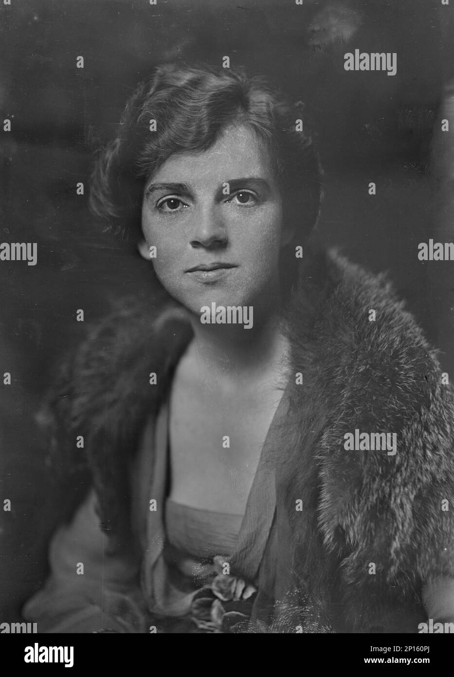 Sra. C. Gardner, fotografía de retrato, 1918 de septiembre de 12. Foto de stock