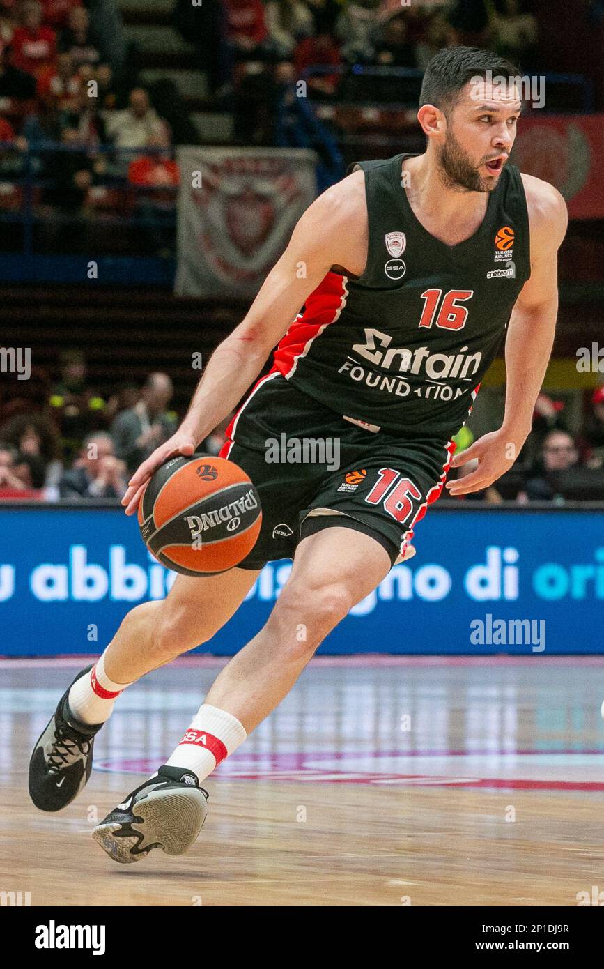 Armani Olympiakos euroleague basket 20222023 Milan marzo 3 2023