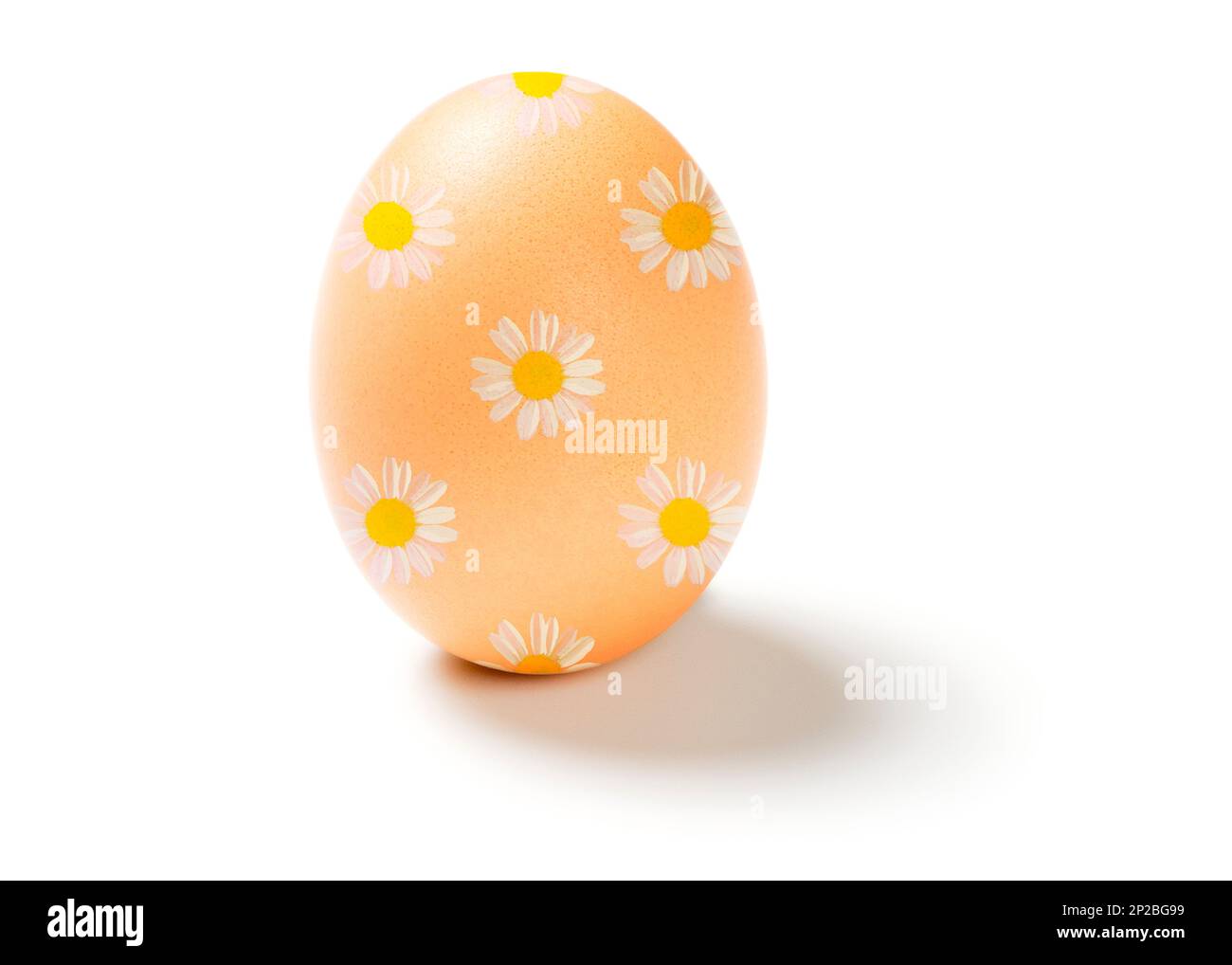 Huevo de Pascua aislado sobre fondo blanco 3 Foto de stock