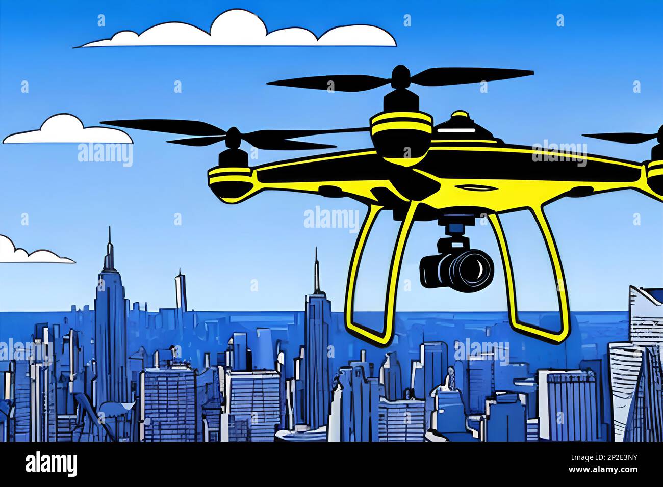 Drone de dibujos animados fotografías e imágenes de alta resolución - Alamy Drone de dibujos animados fotografías e imágenes de alta resolución - Alamy